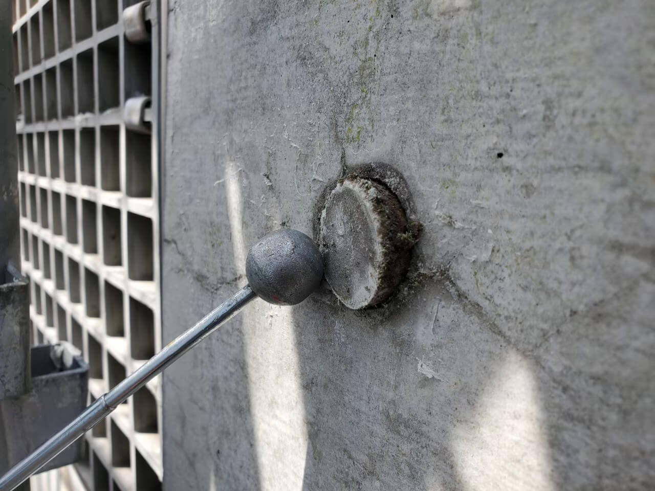 躯体部打診調査画像