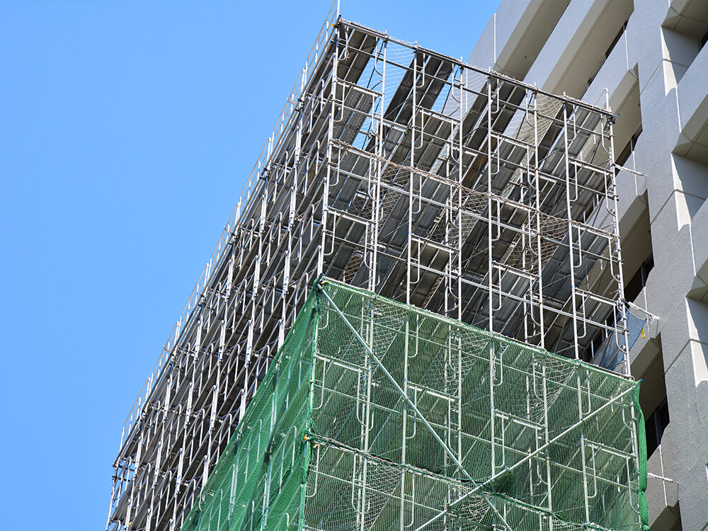仮設足場画像